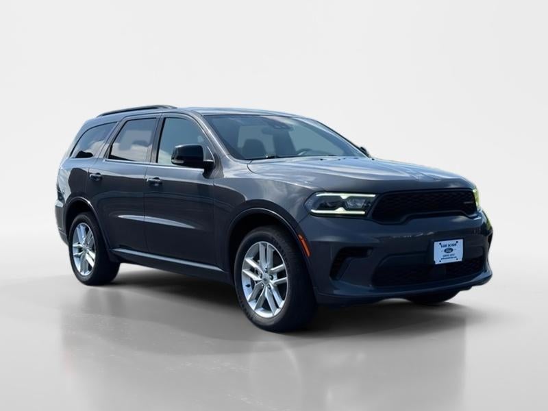 2024 Dodge Durango GT Plus in Vapor Gray — front three-quarter view