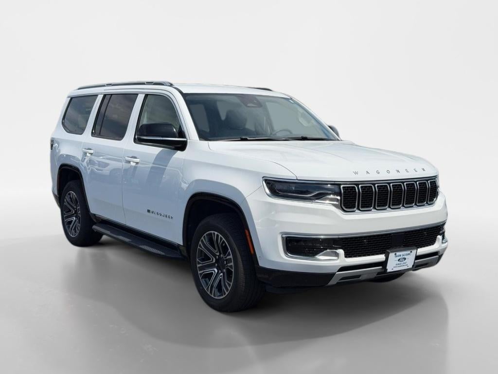 2024 Jeep Wagoneer Series II in Bright White Clearcoat — front three-quarter view