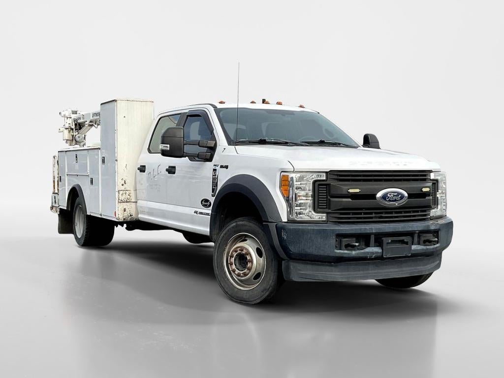2017 Ford F-550 XL in Oxford White — front three-quarter view