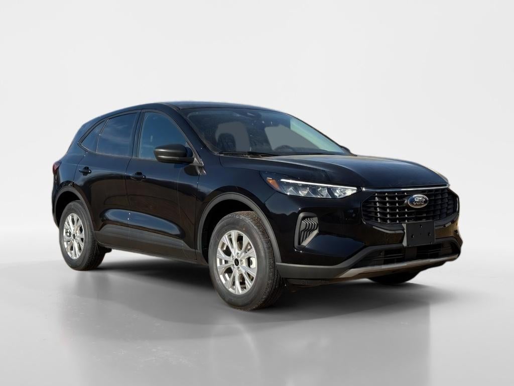 2026 Ford Escape Active in Agate Black Metallic — front three-quarter view