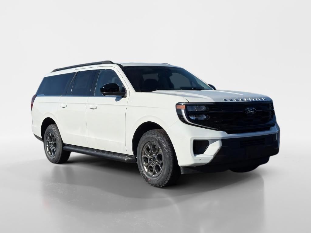 2026 Ford Expedition MAX Active in Oxford White — front three-quarter view