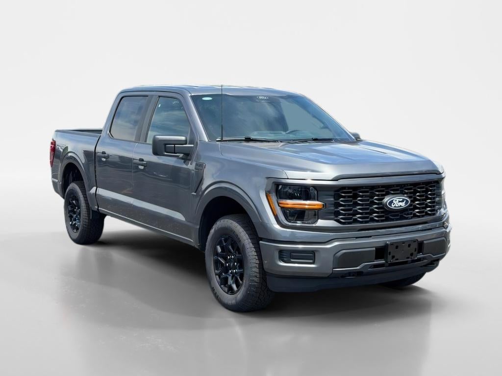 2026 Ford F-150 STX in Carbonized Gray Metallic — front three-quarter view