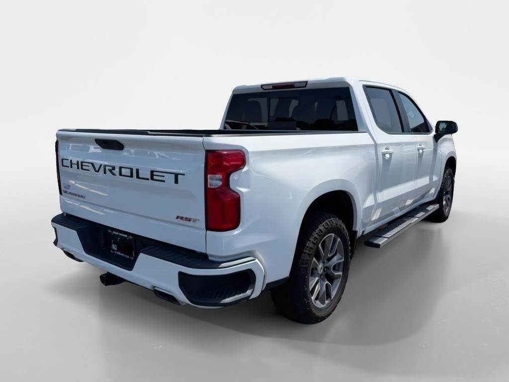 2021 Chevrolet Silverado — rear three-quarter view