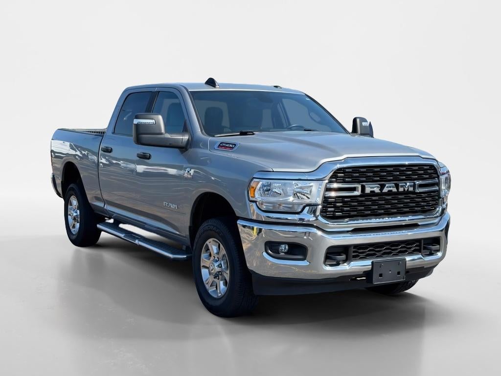 2024 RAM 2500 Big Horn in Billet Silver Metallic Clearcoat — front three-quarter view