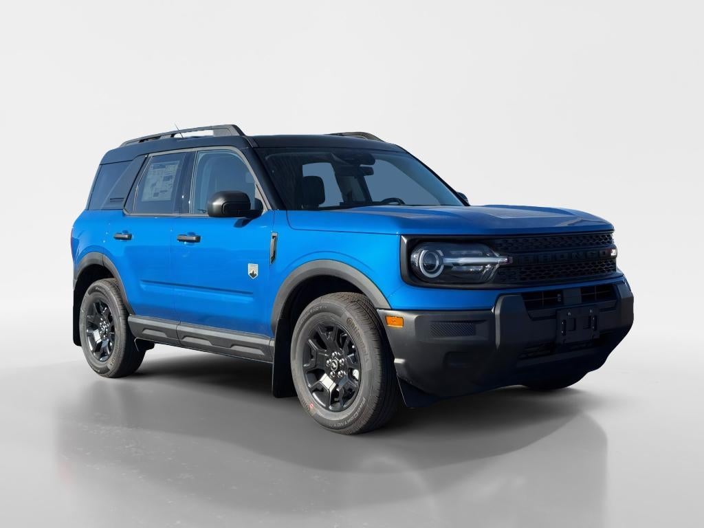 2026 Ford Bronco Sport Big Bend in Velocity Blue Metallic — front three-quarter view