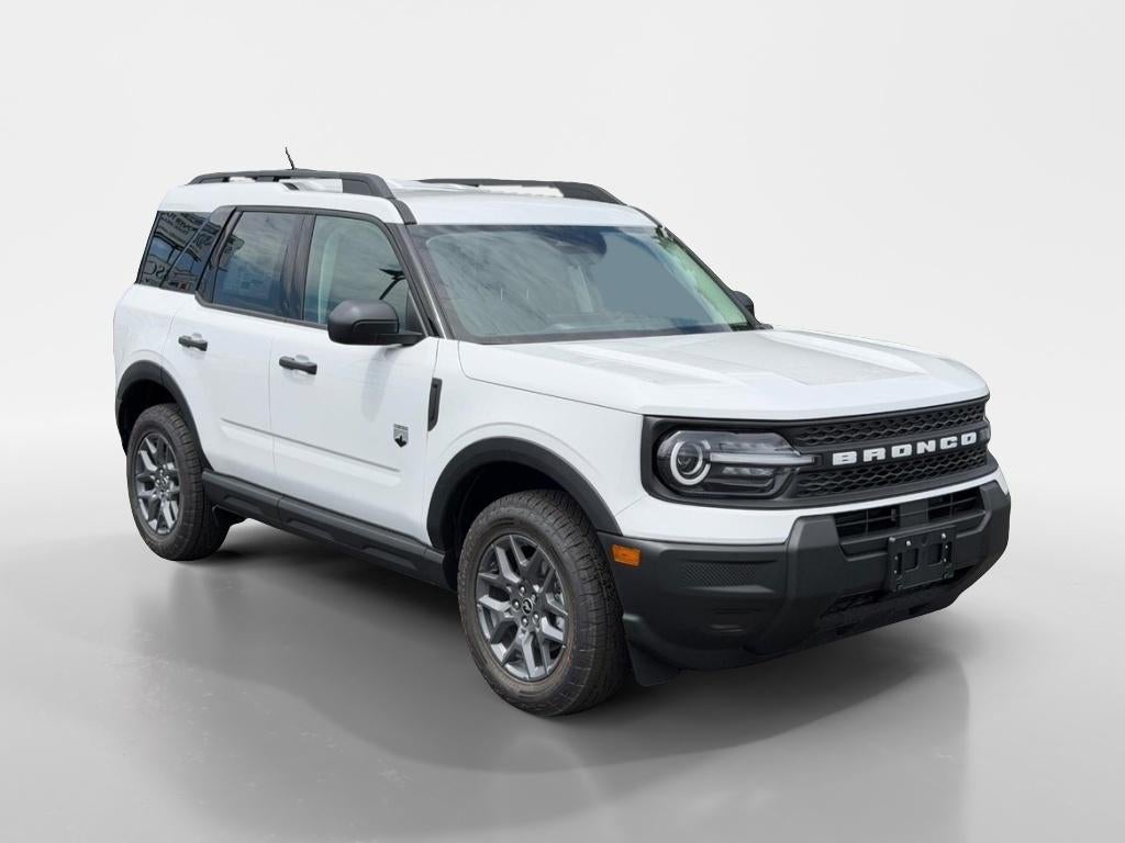 2026 Ford Bronco Sport Big Bend in Oxford White — front three-quarter view