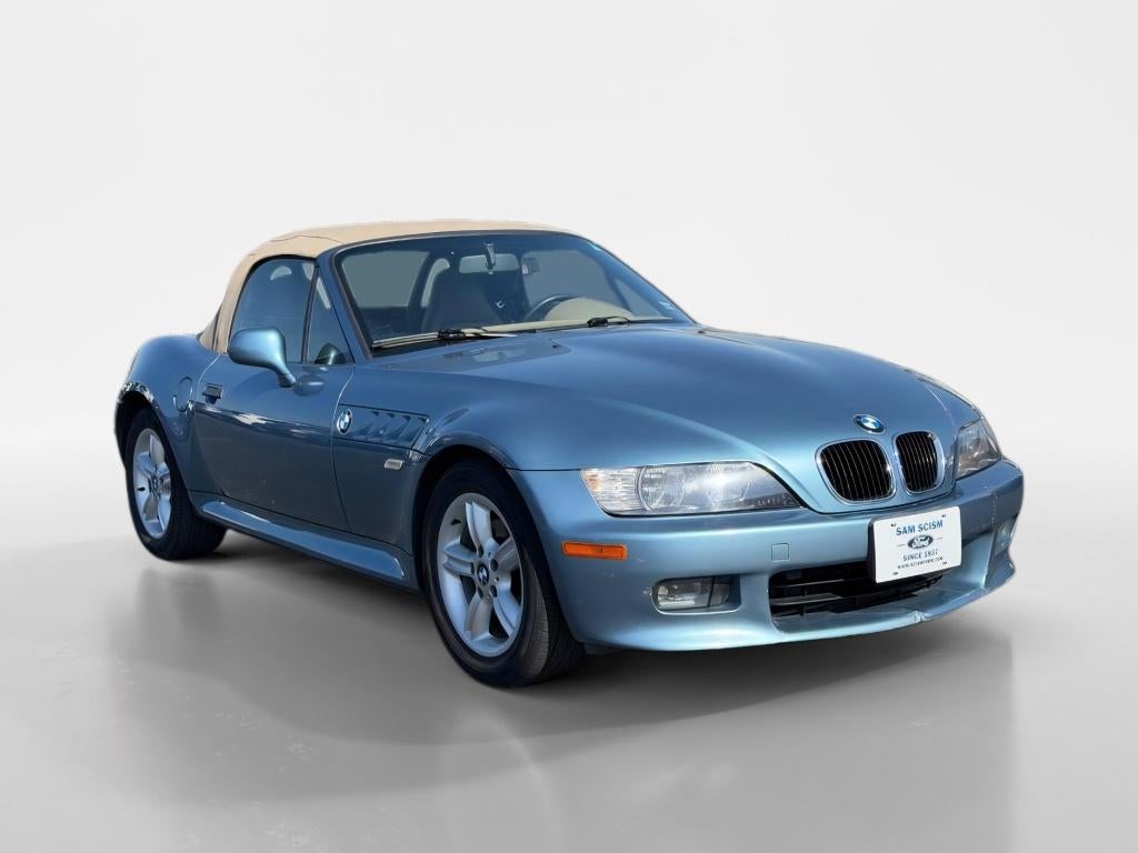 2000 BMW Z3 2.5L in Blue — front three-quarter view