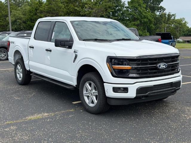 2026 Ford F-150 XLT in Oxford White — front three-quarter view