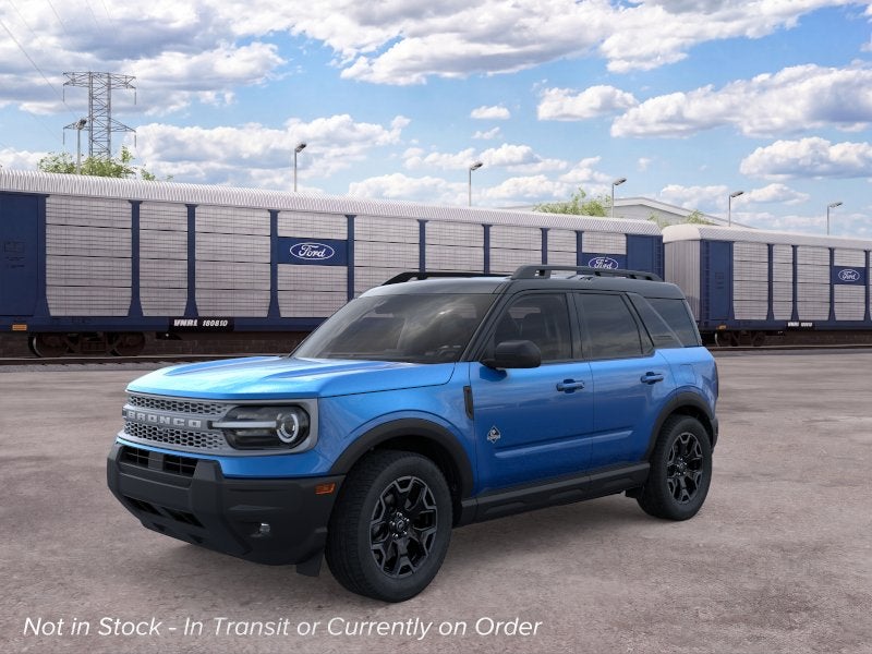 2026 Ford Bronco Sport Outer Banks in Velocity Blue Metallic — front three-quarter view