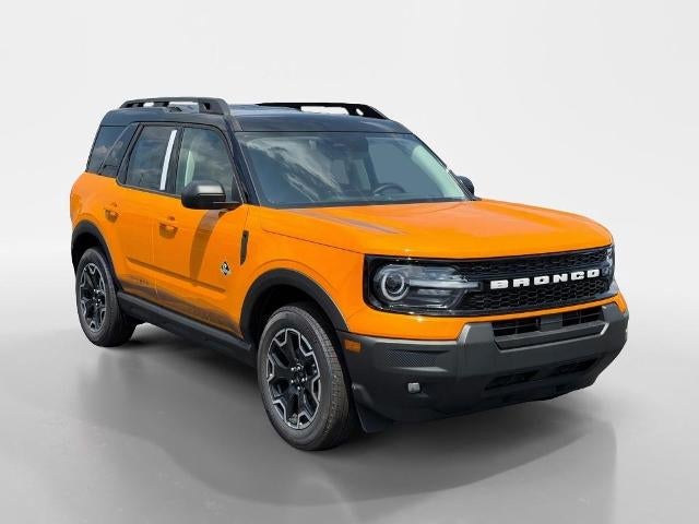 2026 Ford Bronco Sport Outer Banks in Orange Fury Metallic Tri-Coat — front three-quarter view